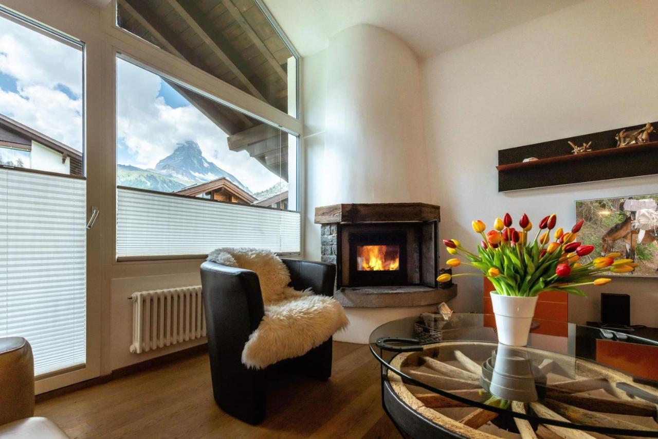 Ferienwohnung Haus Mia Zermatt Dış mekan fotoğraf